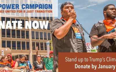 Confront Climate Lies NOW. Support Our Power Climate Justice Leaders & Solutions Today